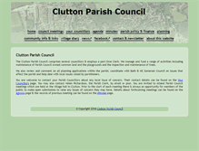 Tablet Screenshot of clutton.org.uk